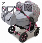 Коляска для двойни Polmobil Terra 2 в 1