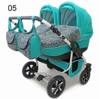 Коляска для двойни Polmobil Viva 2 в 1