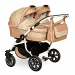 Коляска для двойни Indigo Charlotte Duo 2 в 1
