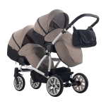 Детская коляска для двойни Bebetto 42 Sport 2 в 1