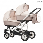 Детская коляска для двойни AroTeam Twinat Duo 2 в 1