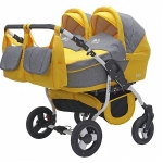 Детская коляска для двойни Bart-Plast Fenix Duo 2 в 1