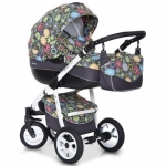 Коляска Riko Nano Flowers 3 в 1